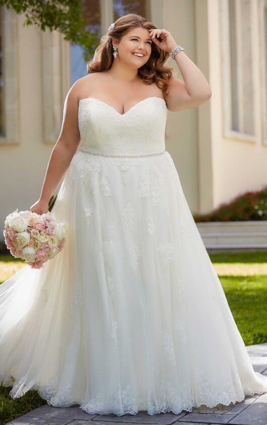 Plus Size Wedding Dresses Chicago | The Crystal Bride