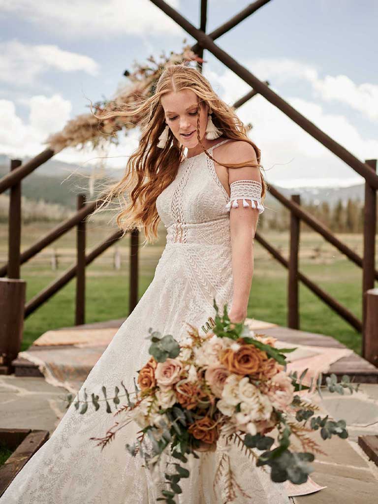Bridal Gowns by All Who Wander The Crystal Bride