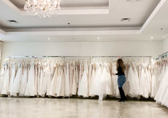 Shopping for a wedding dress