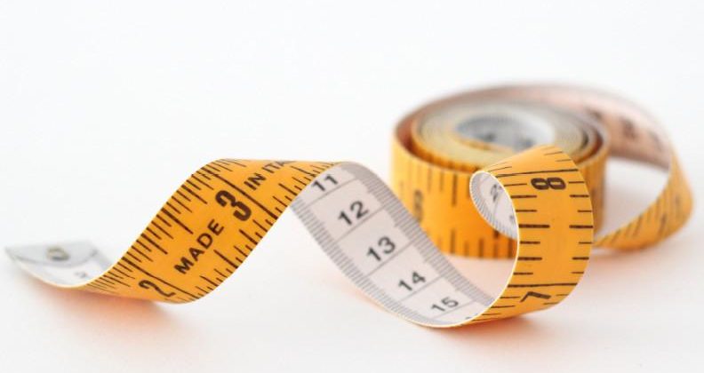 Tape shop measure dress